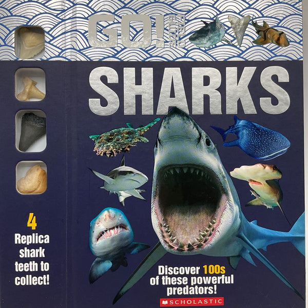 Go Field Guide Sharks (hardcover)