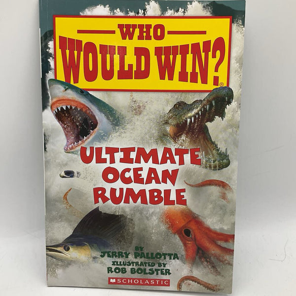 Who Would Win: Ultimate Ocean Rumble (paperback)