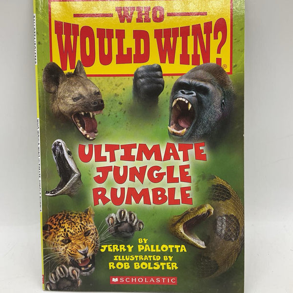 Who Would Win: Ultimate Jungle Rumble (paperback)