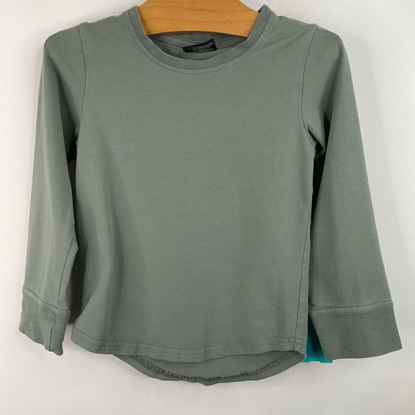 Size 2-3: Little Bipsy Green Long Sleeve Shirt