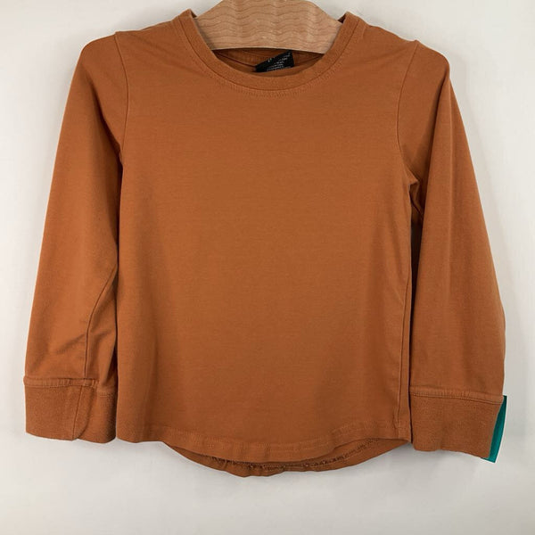 Size 2-3: Little Bipsy Brown Long Sleeve Shirt