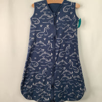 Size M: Yoofess Blue Dinosaur Sleepsack