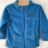 Size 6-12m: Columbia Blue Fleece Coat