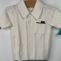 Sizze 2-3: Kith White Collared Knitted T-Shirt (retails $55)
