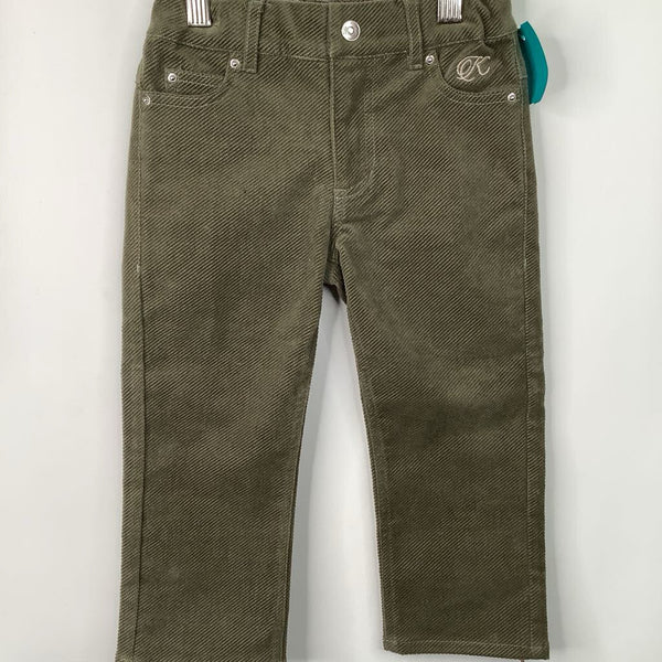 Size 3: Kith Green Corduroy Pants (retails $90+)