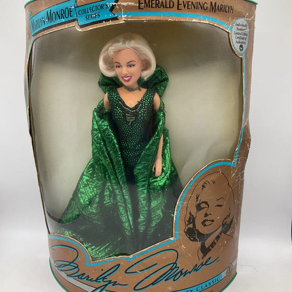 Marilyn Monroe Emerald Evening Doll - NEW