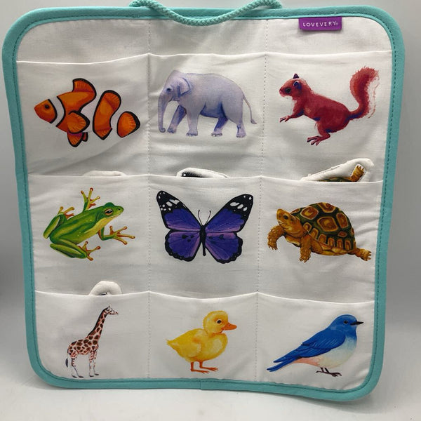 Lovevery Quilted Critter Pockets