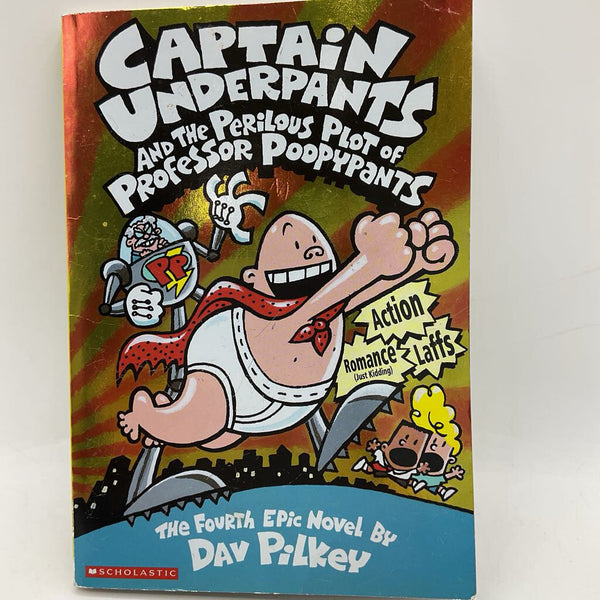 Captain Underpants And The Perilous Plot Of Professor Poopypants (papreback)