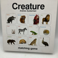 Creature Matching Game