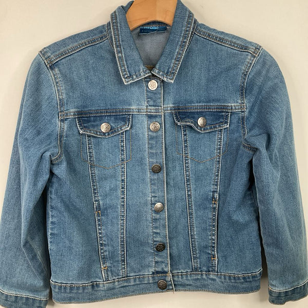 Size 10-12: Encanto Button-Up Jean Jacket