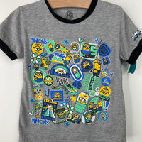 Size 4-5: Grey Minion T-Shirt