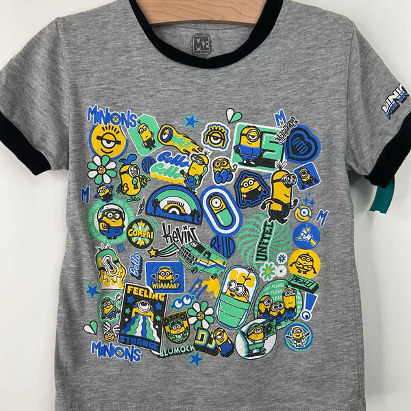 Size 4-5: Grey Minion T-Shirt