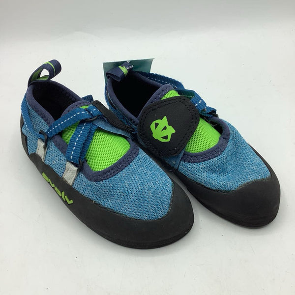 Size 12: Evolve Green/Blue Climbing Shoes