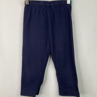 Size 6-7 (120): Hanna Andersson Blue Leggings