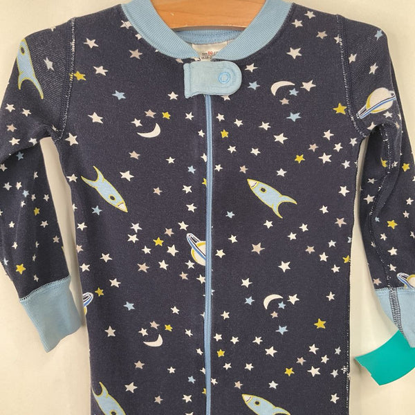 Size 18-24m (80): Hanna Andersson Blue Space 1pc PJs