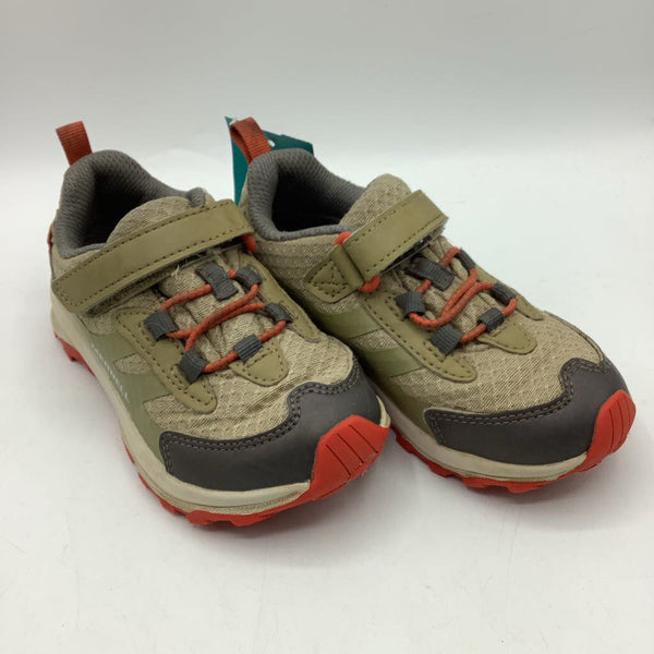 Size 9: Merrell Green Velcro Strap Sneakers