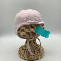Size S: Hanna Andersson Light Pink Baby Hat