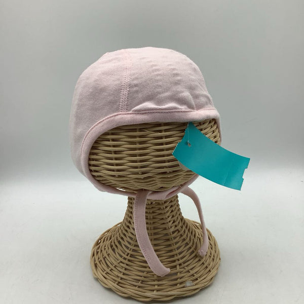 Size S: Hanna Andersson Light Pink Baby Hat