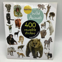Wild Animals 400pc Sticker Book (paperback)