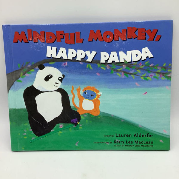 Mindful Monkey Happy Panda (hardcover)