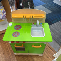 Hape Wooden Green Gourmet Play Kitchen