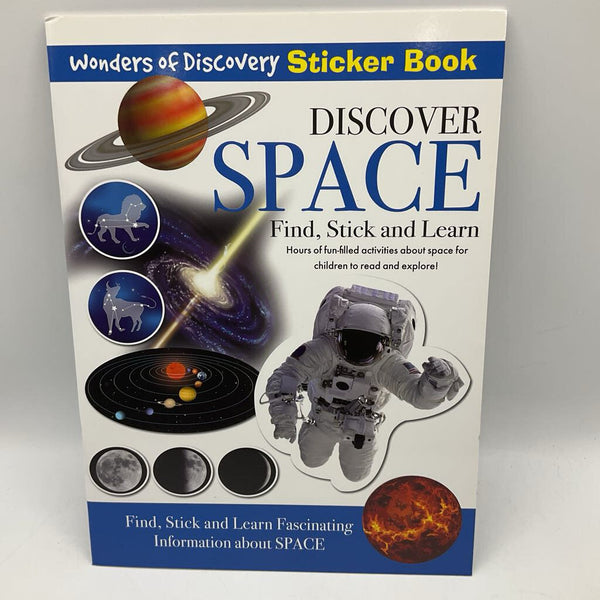 Discovery Space Sticker Book (paperback)