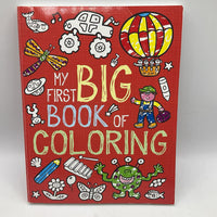 My First Big Book Of Coloring (paperback)