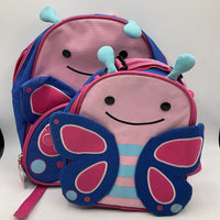 Skip Hop Butterfly Backpack/Lunch Box Set
