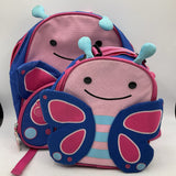 Skip Hop Butterfly Backpack/Lunch Box Set