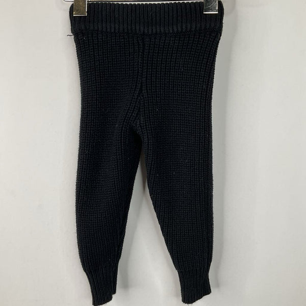 Size 0-3m: Goumi Black Knitted Pants