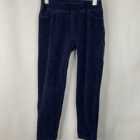Size 6-7 (120): Hanna Andersson Blue Velour Pants