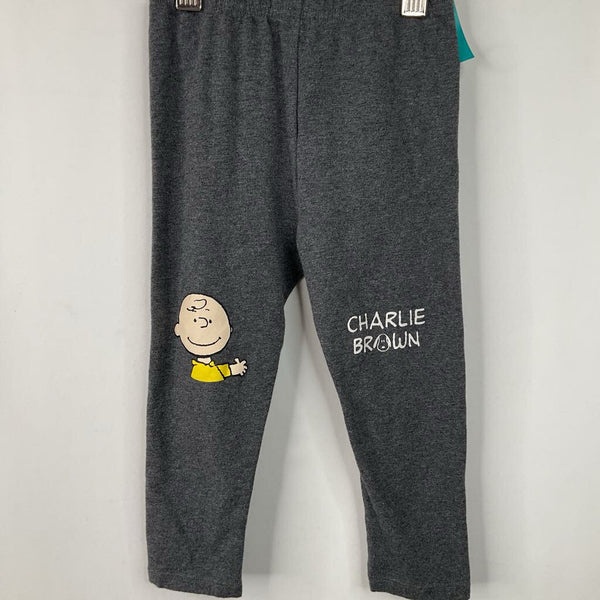 Size 3 (90): Peanuts Grey Leggings