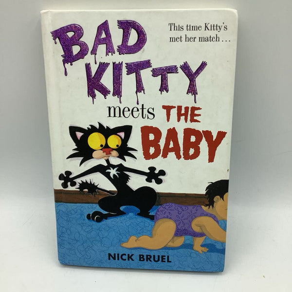 Bad Kitty Meets The Baby (hardcover)