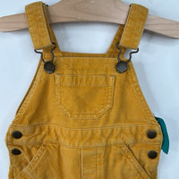 Size 18-24m (80): Hanna Andersson Yellow Corduroy Overalls