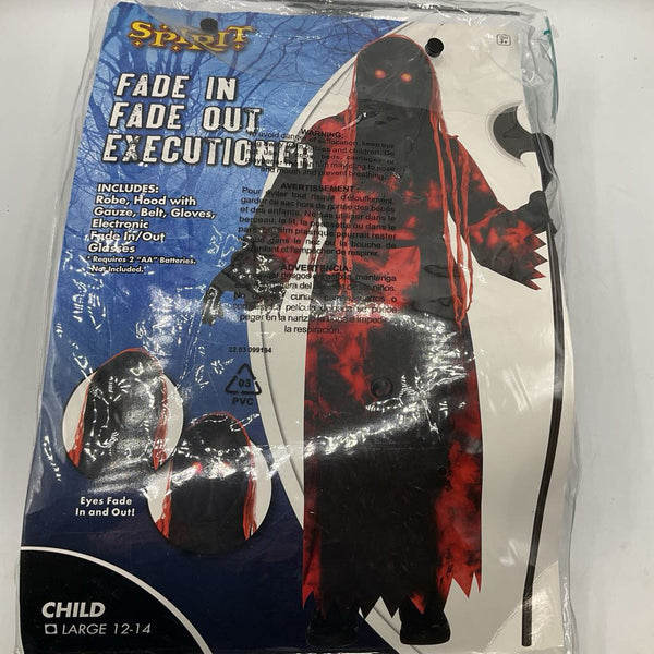 Size 12-14: Spirit Fade In Fade Out Executioner 3pc Costume