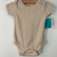 Size 3-6m: Baby Gear Tan Short Sleeve Onesie