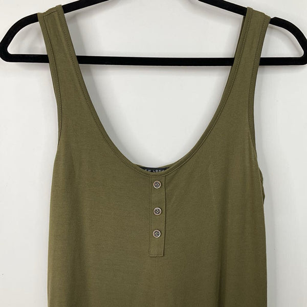 Size 4: New Look Green Tank Romper