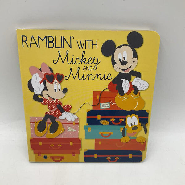 Ramblin With Mickey And Minnie (boardbook)