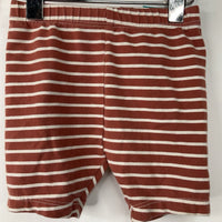Size 6-12m (70): Hanna Andersson Brown/White Cartwheel Shorts