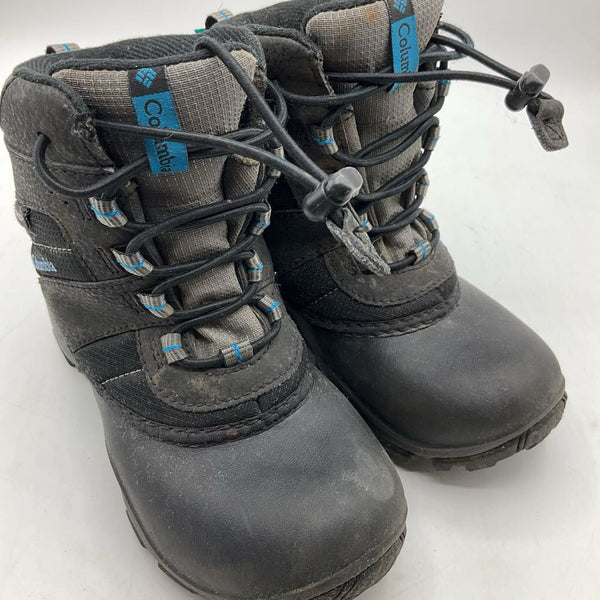 Size 12: Columbia Black Waterproof Omni Grip Toggle Strap Hinking Boots