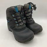Size 12: Columbia Black Waterproof Omni Grip Toggle Strap Hinking Boots