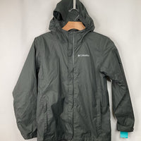 Size 10-12: Columbia Grey Rain Coat