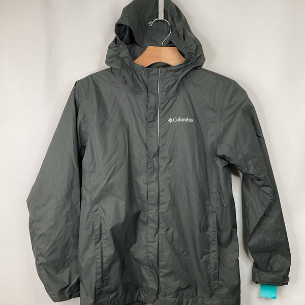 Size 10-12: Columbia Grey Rain Coat
