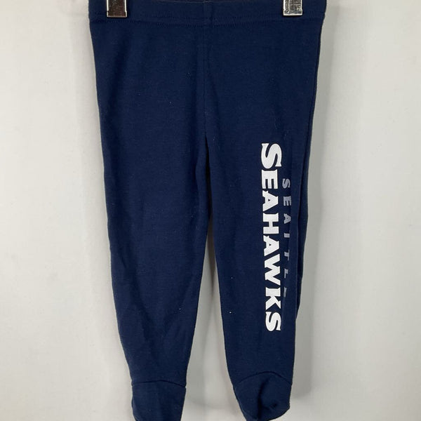 Size 3-6m: NFL Blue Seattle Leggings