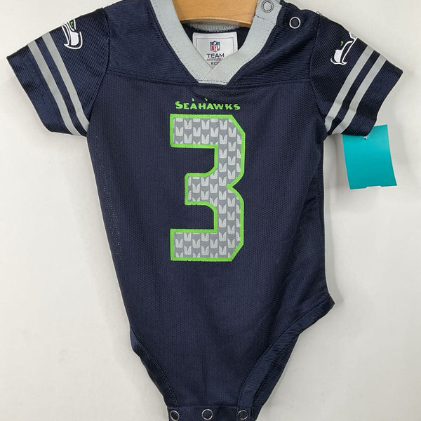 Size 6-9m: NFL Blue Seahawks Onesie