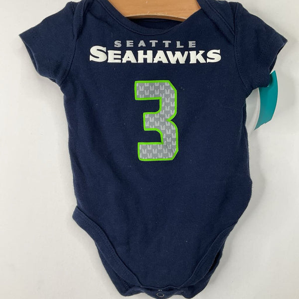 Size 3-6m: NFL Blue Seahawks Onesie