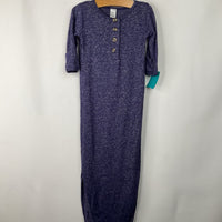 Size 3-6m: Lou Lou Purple 1pc Nighty PJs
