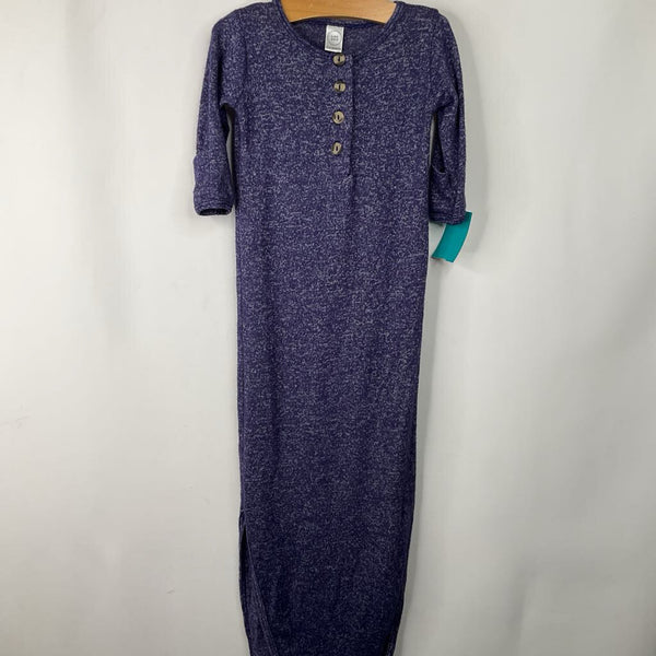 Size 3-6m: Lou Lou Purple 1pc Nighty PJs