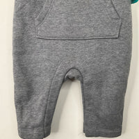 Size 3-6m: Old Navy Grey Cozy Romper
