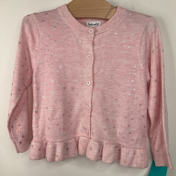 Size 18-24m: Splendid Pink Button-Up Cardigan